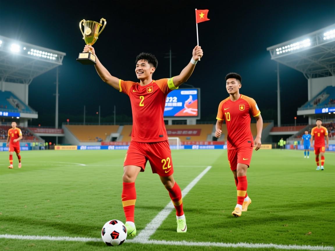 东南亚足球之巅：越南U22加时夺冠，国足U22的关键试金石的简单介绍